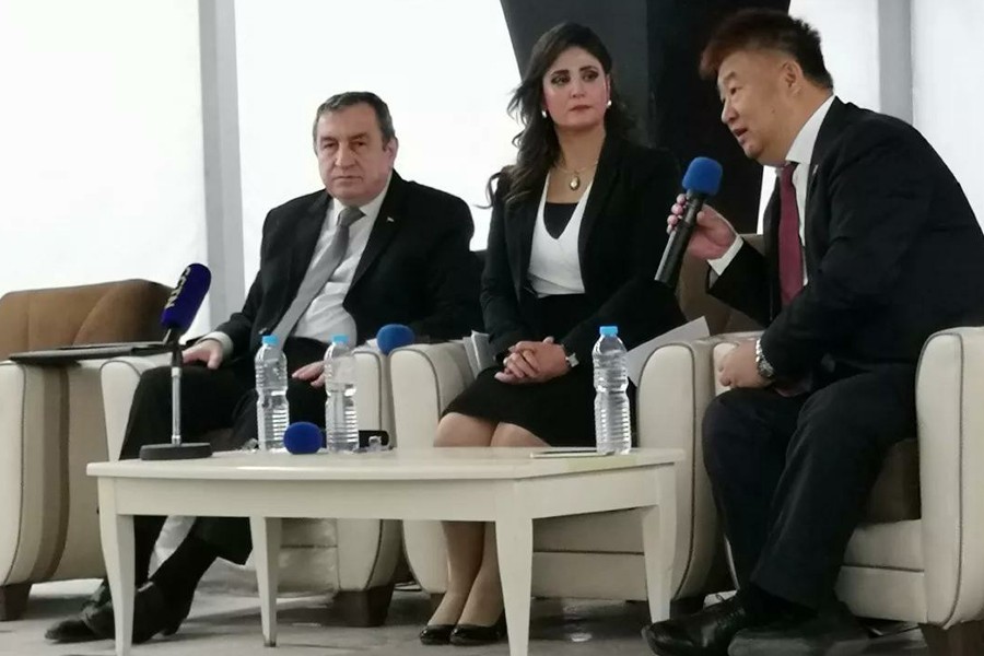 埃及青年部舉辦「一帶一路」專題講座